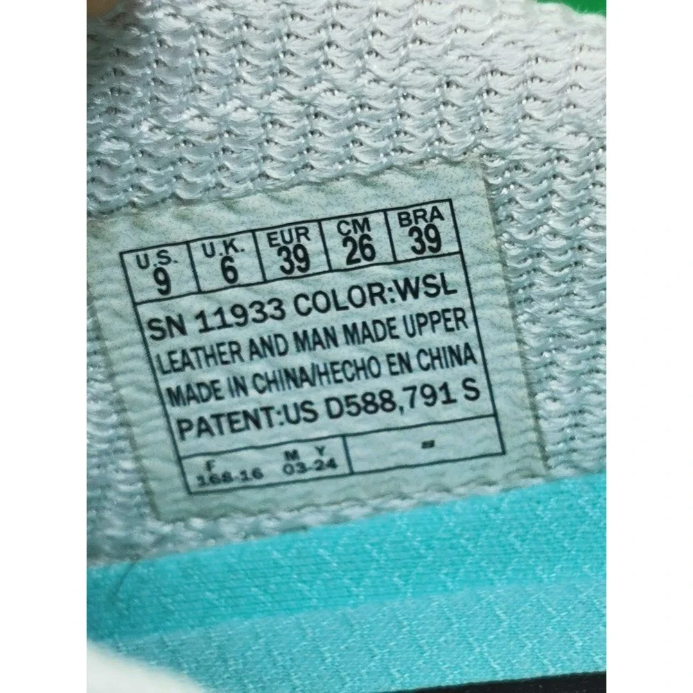 Skechers D'Lites Bright Sky Shoes Sneaker Mule Womens Size 9 White Slip On 11933